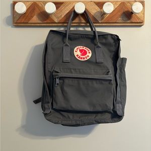 Fjallraven Kanken backpack, dark gray